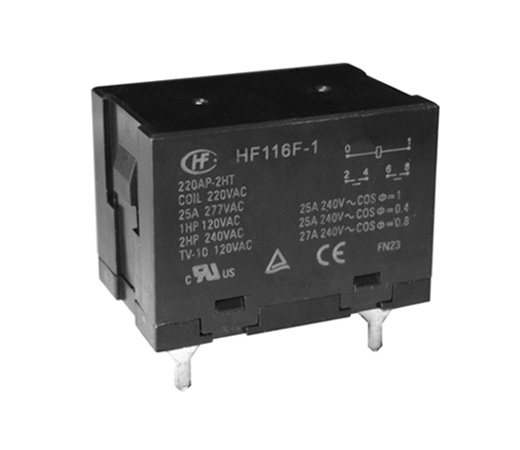 宏发 HF116F-1/048DA-1HTFWC继电器